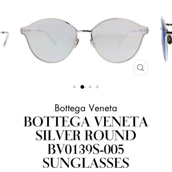 😍Bottega Veneta Round Frame Sunglasses Women’s msrp: $525 😯😯 - Picture 4 of 12